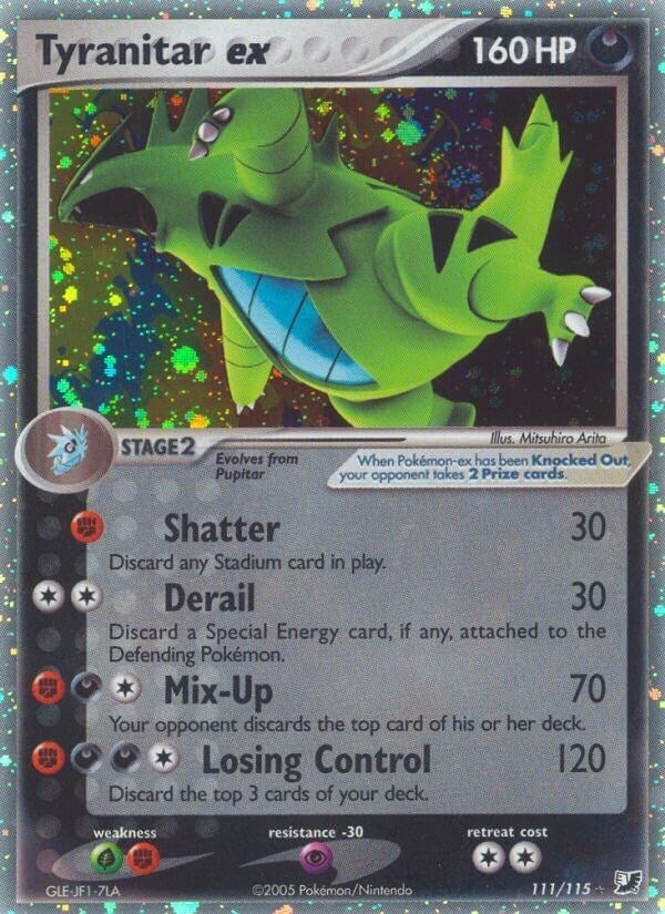 Image for Tyranitar ex (111) (UF)