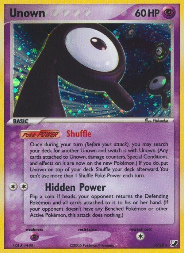 Image for Unown (R) (28) (UF)