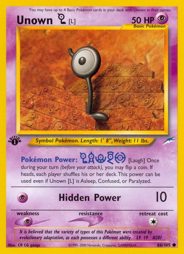 Image for Unown [L] (86) (N4)