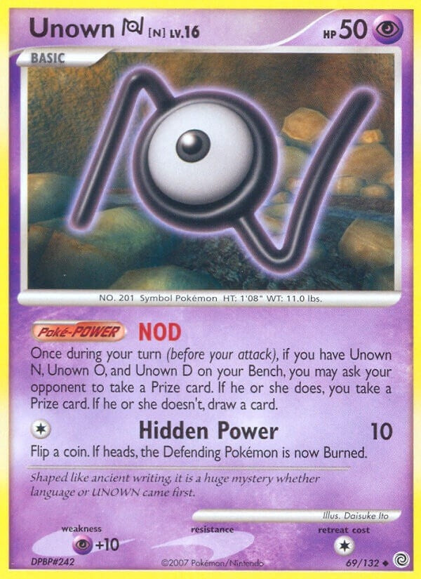 Image for Unown [N] (69) (SW)