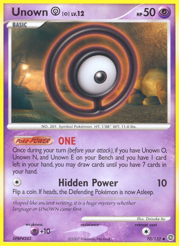 Image for Unown [O] (70) (SW)