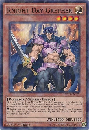 Image for Knight Day Grepher (Shatterfoil) (3109) (BP03)