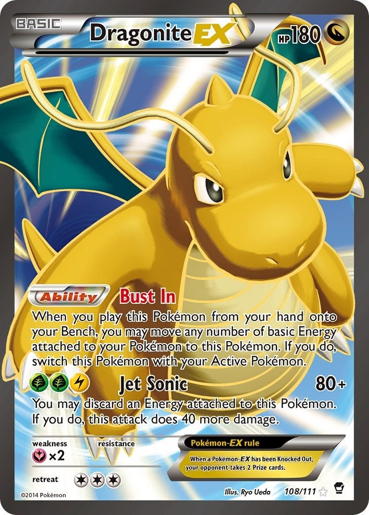 Image for Dragonite EX (108 Full Art) (108) (FFI)