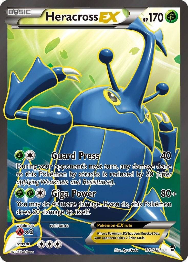 Image for Heracross EX (105 Full Art) (105) (FFI)
