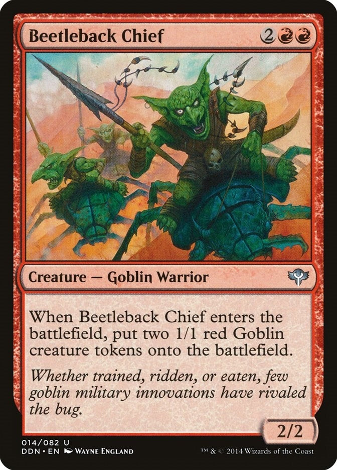 Image for Beetleback Chief (14) (DDN)