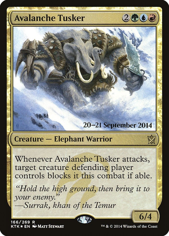 Image for Avalanche Tusker (166) (PRE)