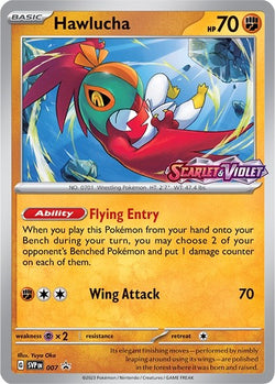 Collection of Hawlucha (007) [Scarlet & Violet: Black Star Promos] in a gallery layout