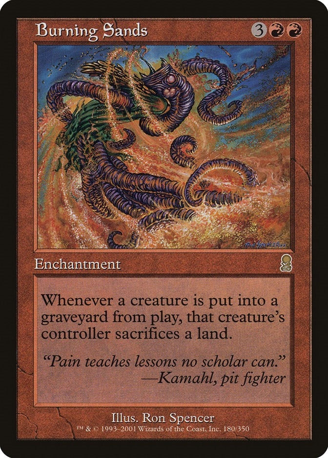 Image for Burning Sands (180) (ODY)