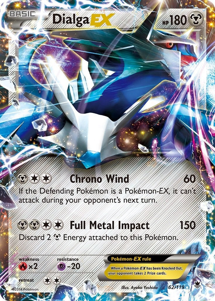 Image for Dialga EX (62) (PHF)