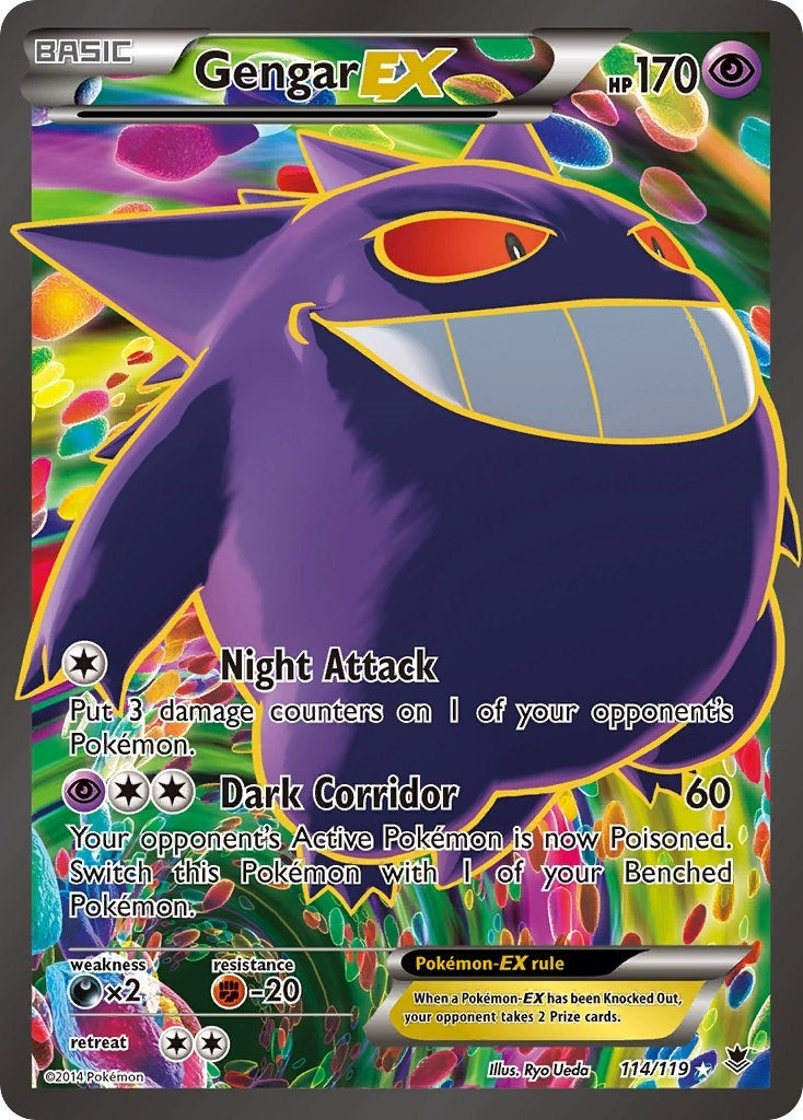 Image for Gengar EX (114 Full Art) (114) (PHF)