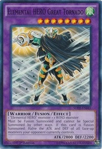 Image for Elemental HERO Great Tornado (45) (SDHS)