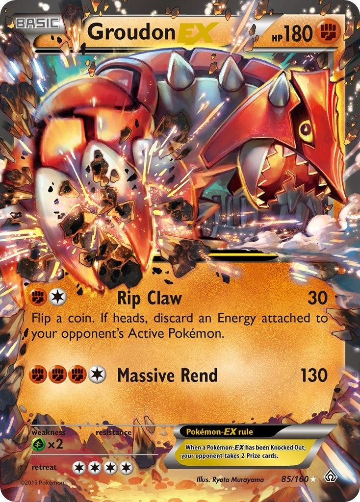 Image for Groudon EX (85) (PRC)