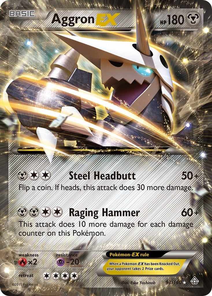Image for Aggron EX (93) (PRC)