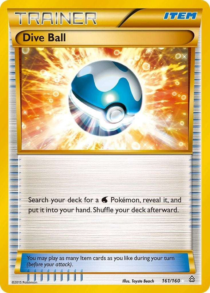 Image for Dive Ball (161 Secret Rare) (161) (PRC)
