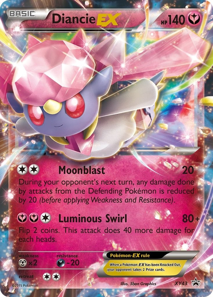 Image for Diancie EX - XY43 (43) (PR)