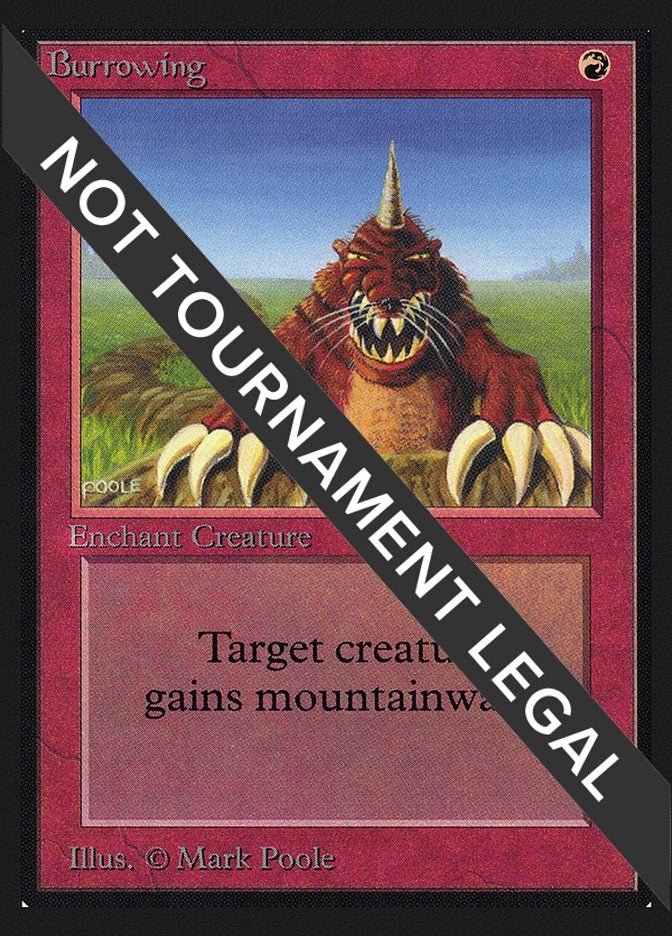 Image for Burrowing (CE) (CED)