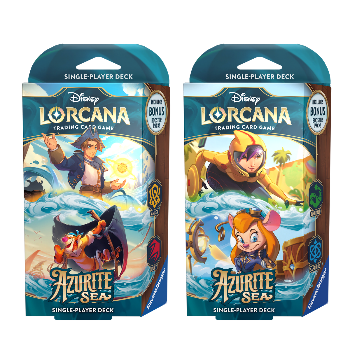 lorcana tcg cards Disney Lorcana: Azurite Sea Starter Deck spo-cs-disabled Crate Type:The Golden Christmas Crate [XLARGE CRATE] Treat a friend—or yourself—to Disney Lorcana Azurite Sea