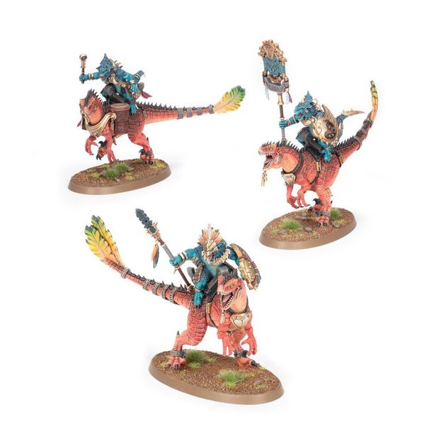 Warhammer Age of Sigmar: Seraphon - Aggradon Lancers