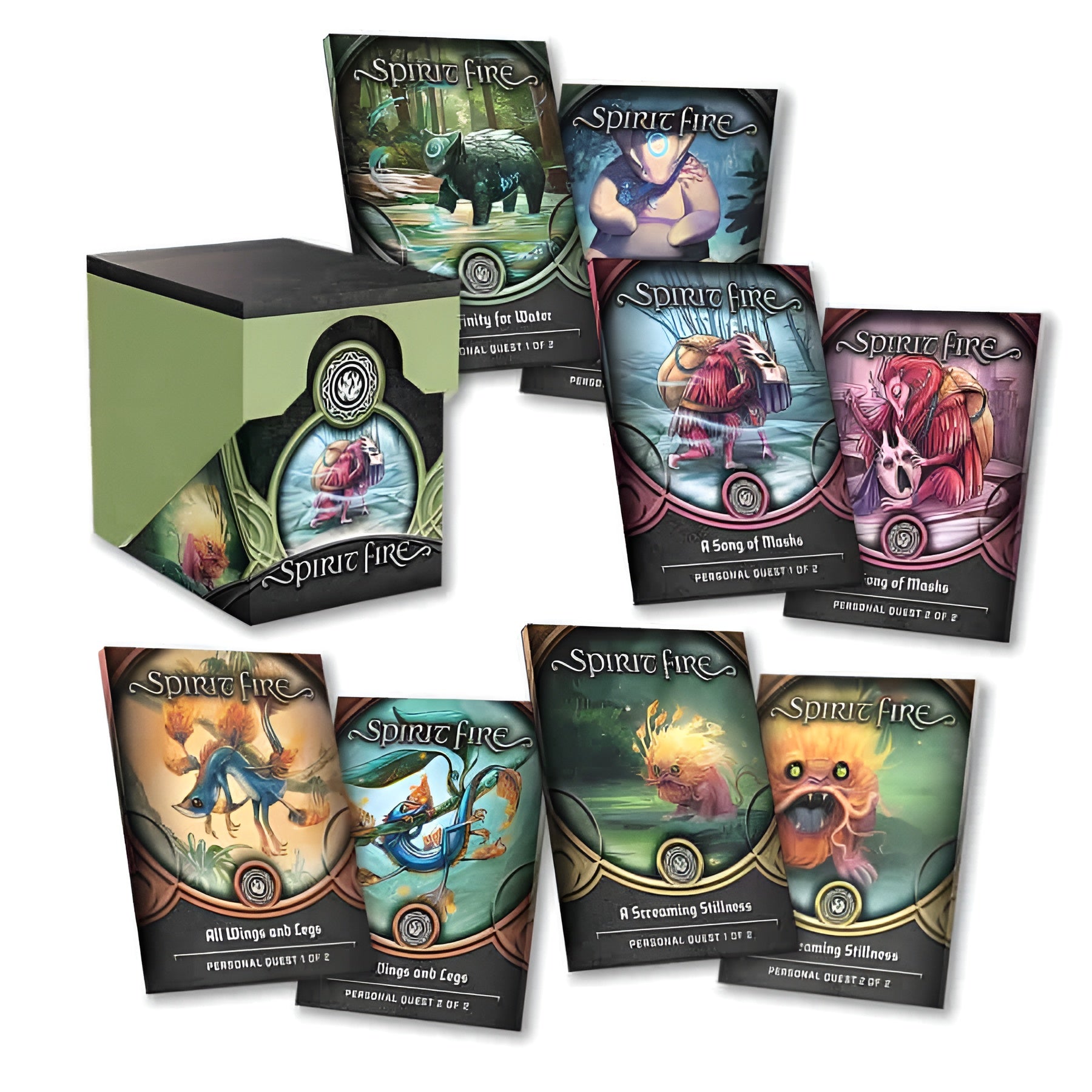 Spirit Fire: Companion Quest Bundle [8 Packs] (PREORDER)