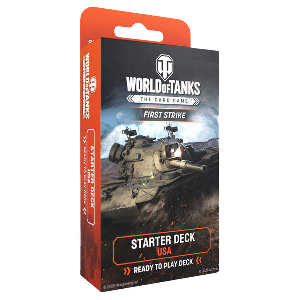 World of Tanks TCG: First Strike - Starter Deck - USA (PREORDER)