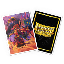 Image of Dragon Shield: Japanese Artist Series 2 - The Fallen - Standard Matte Art Card Sleeves (100ct) (PREORDER)