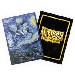 Collection of Dragon Shield: Starry Night 25th Anniversary Special Edition - Matte Dual Art Card Sleeves (100ct) in a gallery layout