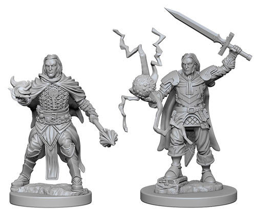 Pathfinder Deep Cuts Unpainted Miniatures: W01 Human Male Cleric