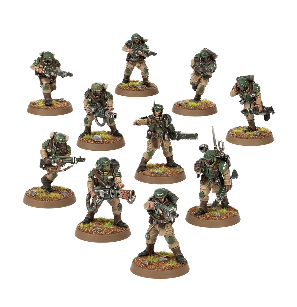 Warhammer 40K: Astra Militarum - Cadian Shock Troops