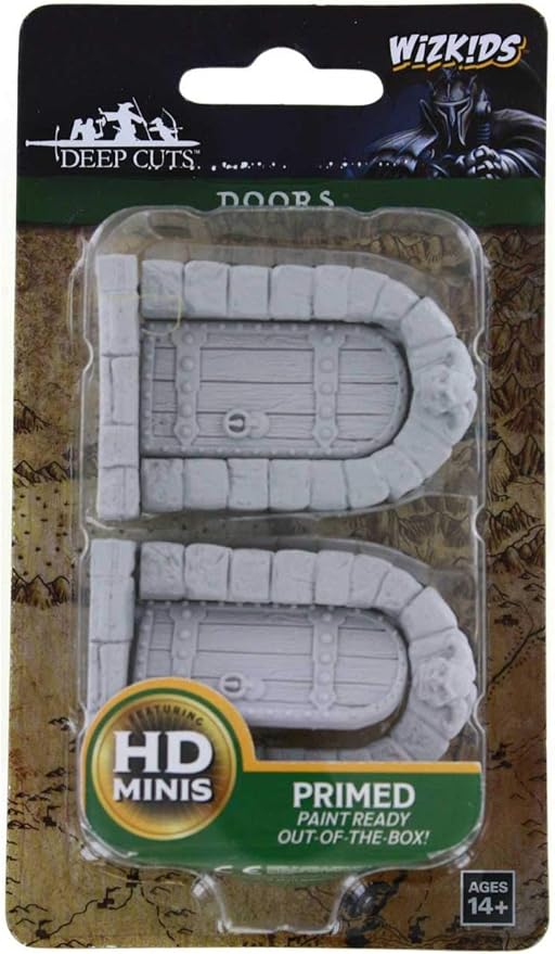 WizKids Deep Cuts Unpainted Miniatures: W05 Doors