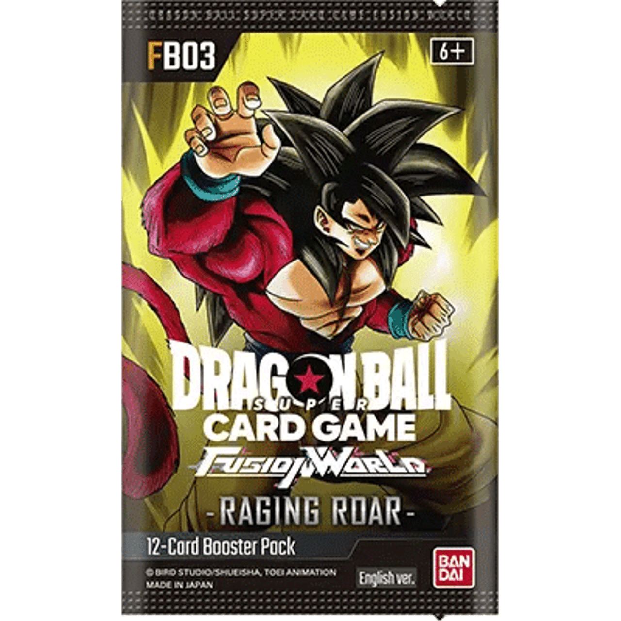 Dragon Ball Super TCG: Fusion World - Raging Roar FB03 - Booster Box