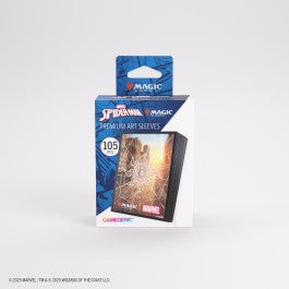Magic: The Gathering - Marvel's Spider-Man Premium Art Sleeves -  Plains