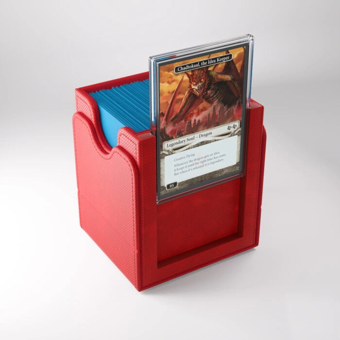 GameGenic Deck Box: Squire Plus 100+ XL Convertible (Red)