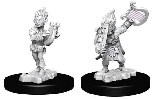 Pathfinder Deep Cuts Unpainted Miniatures: W5 Gnome Male Bard