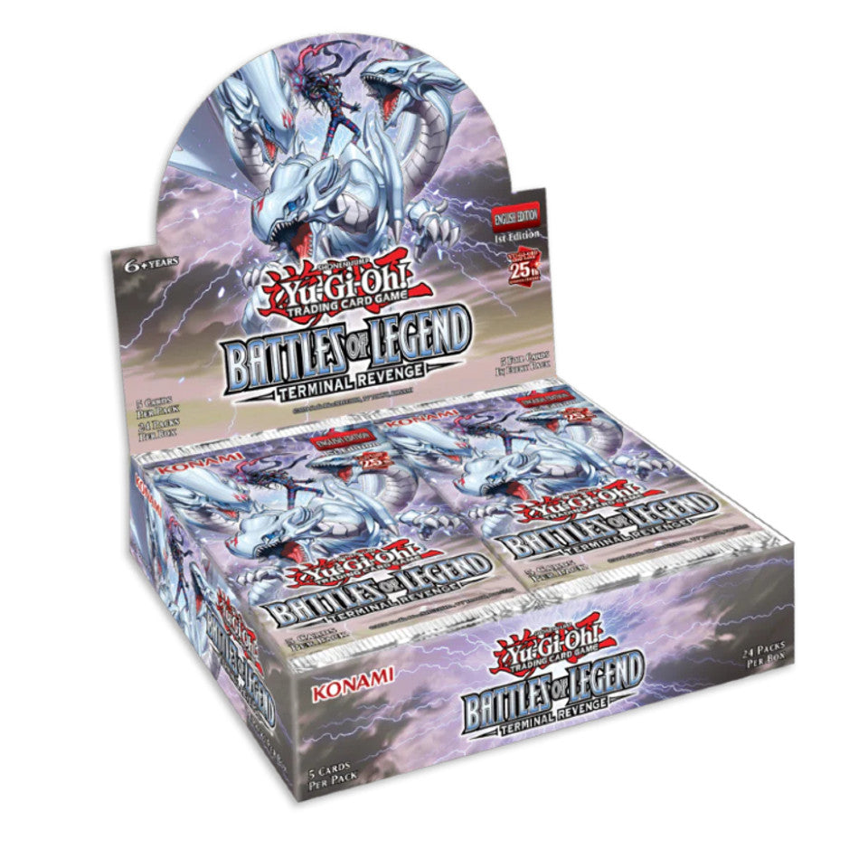 Collection of Yu-Gi-Oh!: Battles of Legend - Terminal Revenge - Booster Box 1st Edition in a gallery layout