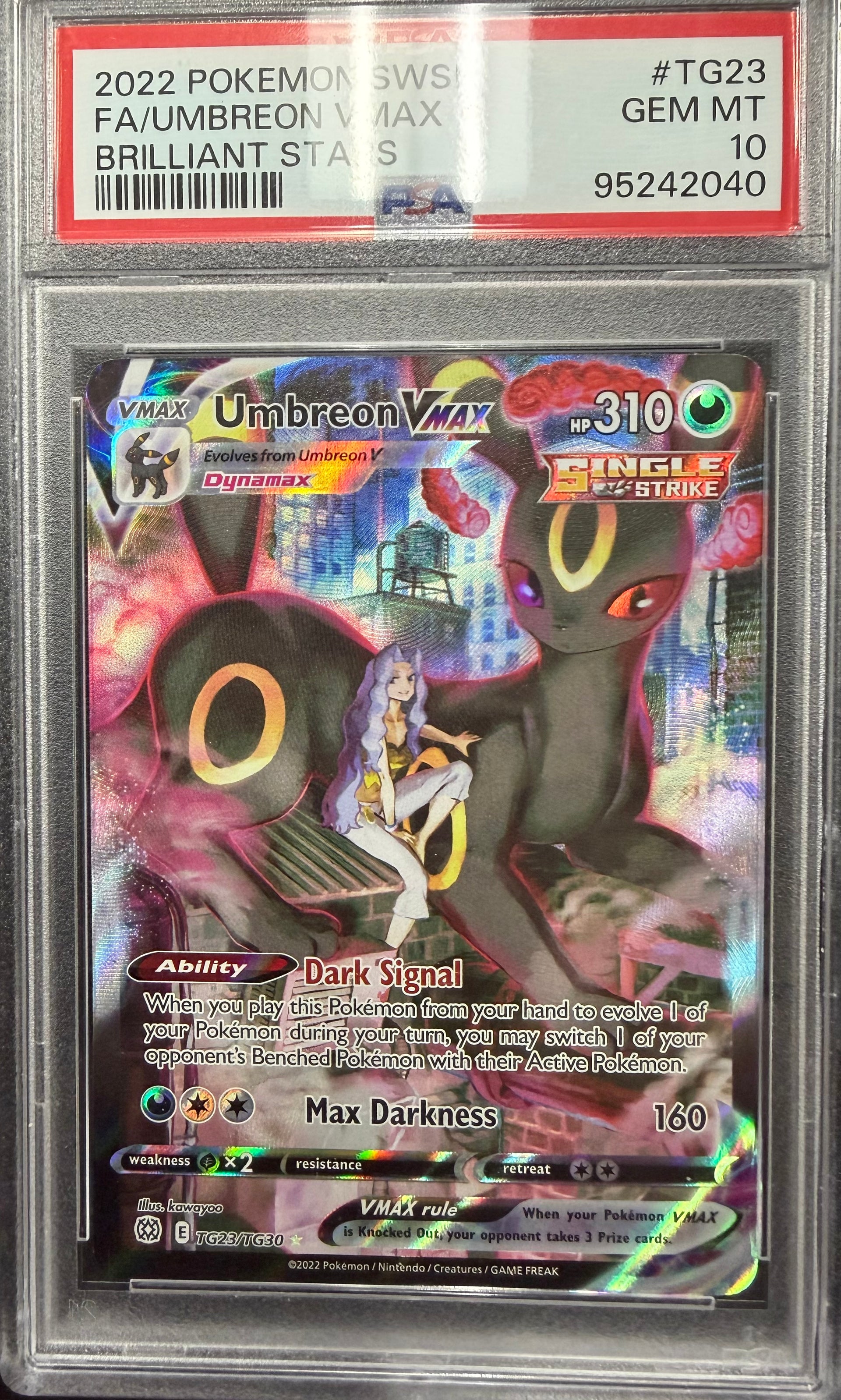 brilliant stars pokemon cards near me 2022 SWSH FA/Umbreon VMAX style setup or your MTG The Ur Dragon Game Selection:Dreary 250 HP