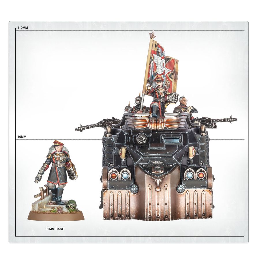 Warhammer 40K: Astra Militarum - Commissar Graves