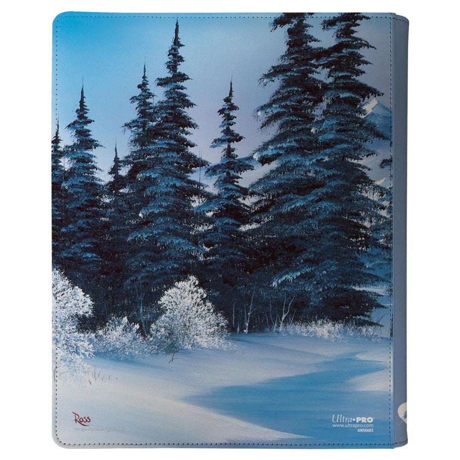 Ultra Pro 9-Pocket PRO Binder: Bob Ross - Winter Paradise