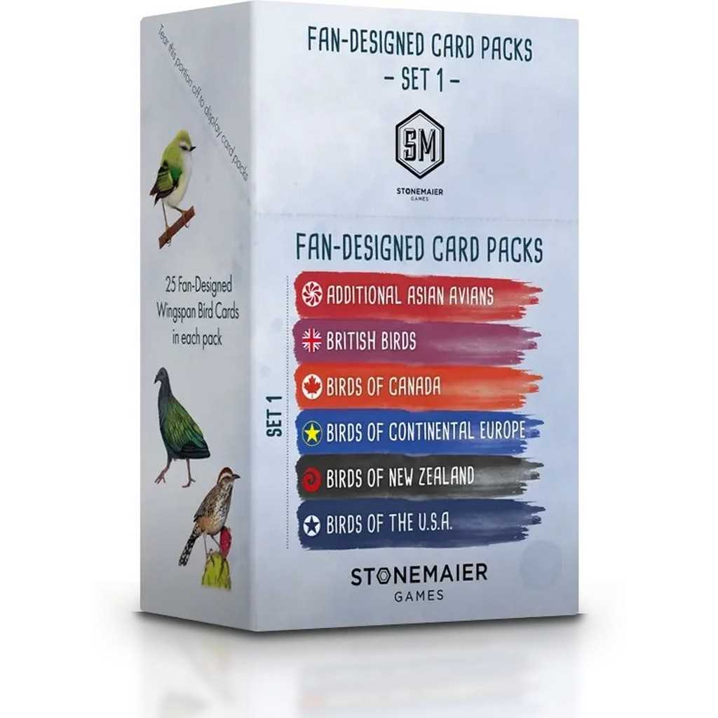 Wingspan: Fan-Designed Packs - Set 1 (6ct)