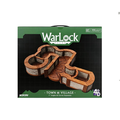 WarLock Tiles: Town & Village - 1" Angles & Curves Expansion