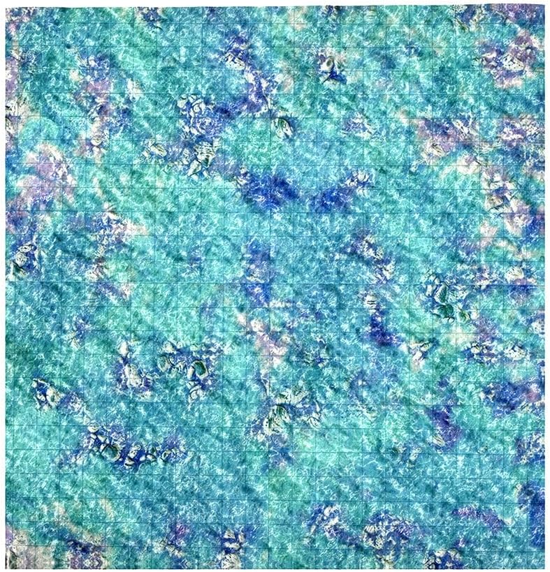 WarLock Tiles: Cavern Game Mat - Subterranean Lake