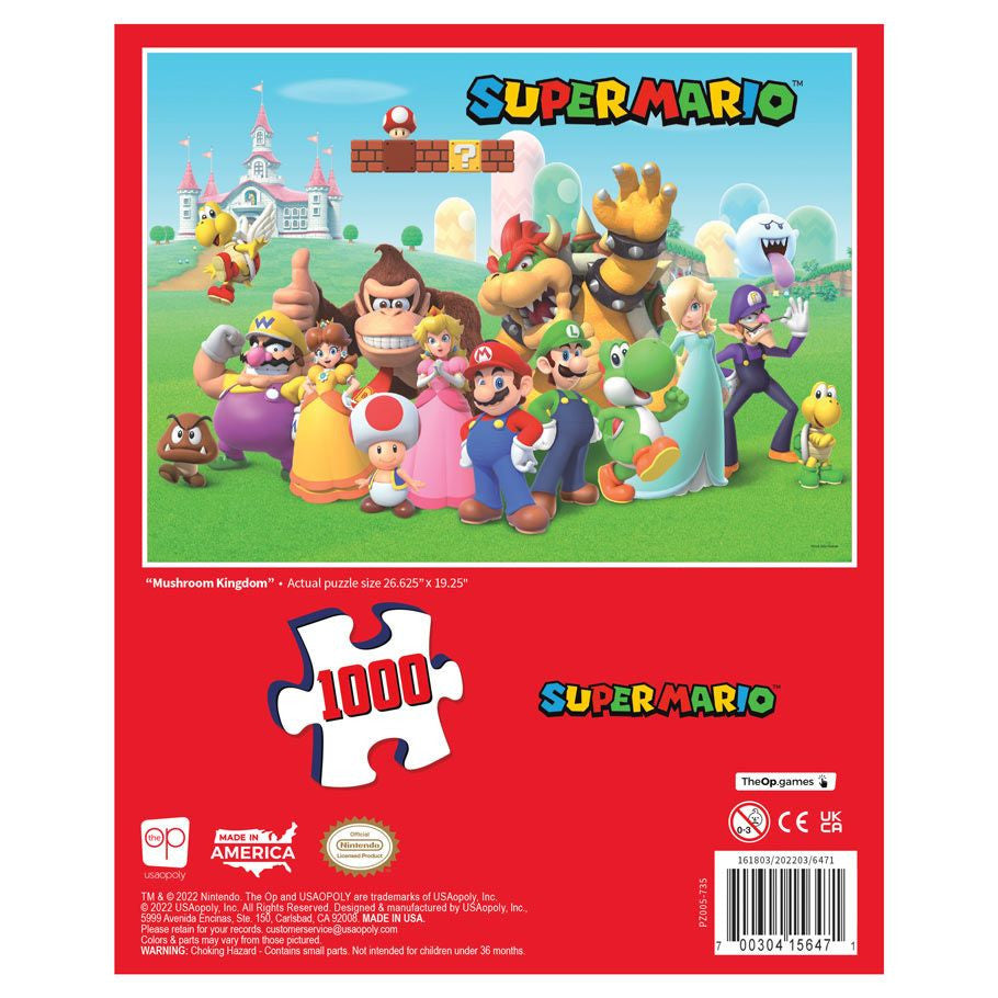 Puzzle: Super Mario "Mushroom Kingdom" 1000 Piece