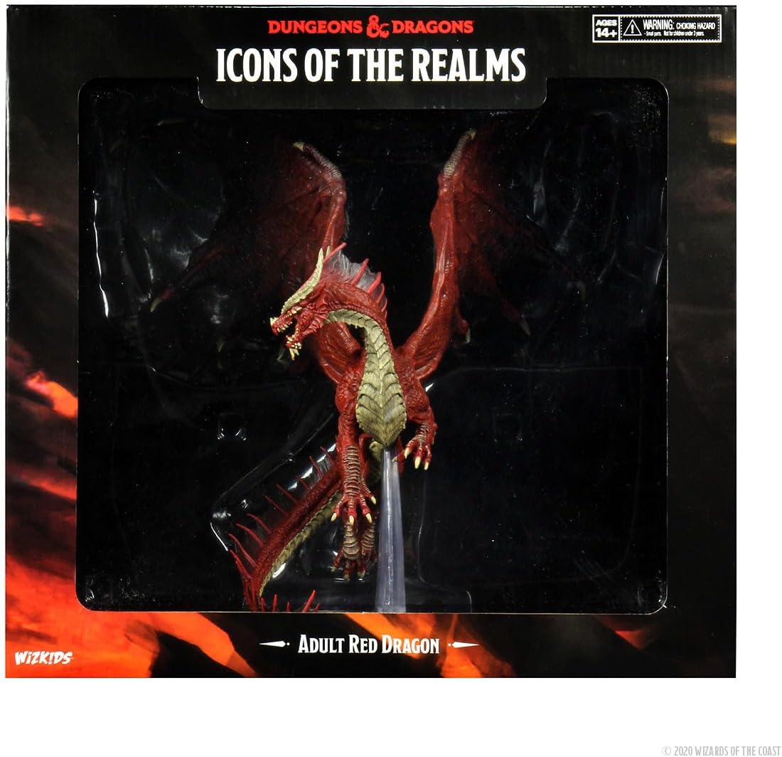 Dungeons & Dragons: Icons of the Realms - Premium Figure Adult Red Dragon