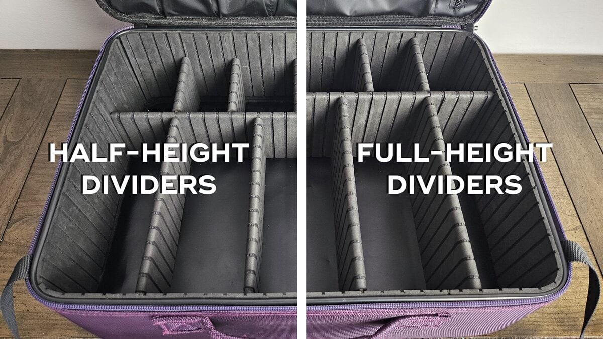 CavernHold: Extra Fortress Divider Set (Half-Height)