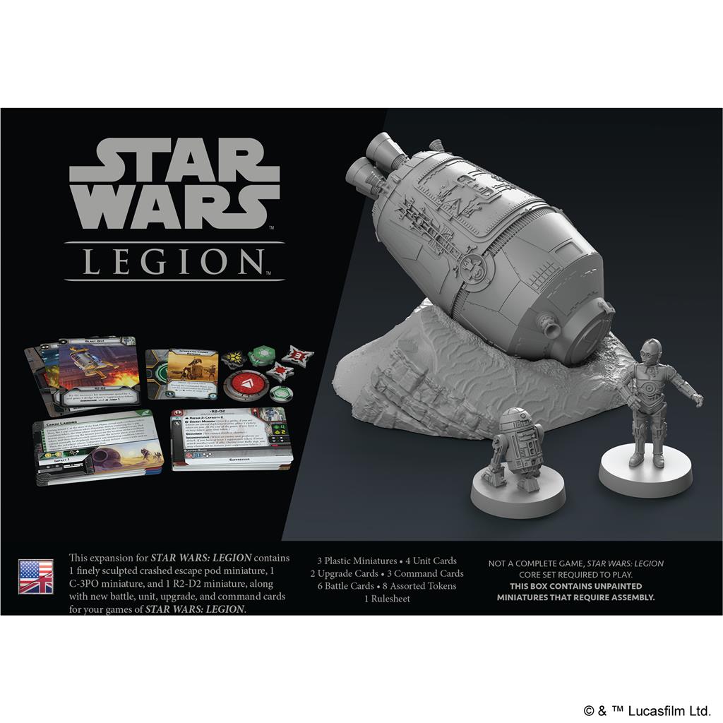 Star Wars Legion: Crashed Escape Pod Battlefield Expansion