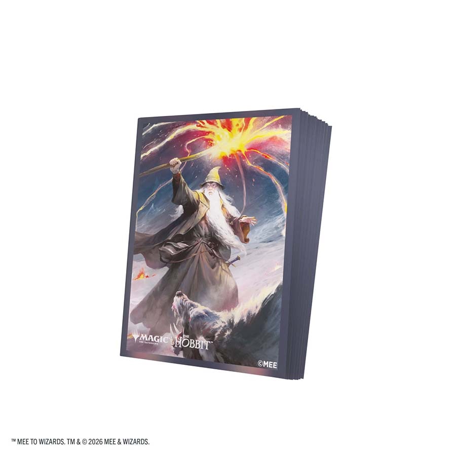 Magic: The Gathering | The Hobbit Premium Art Sleeves - Gandalf, Shadow's Foe