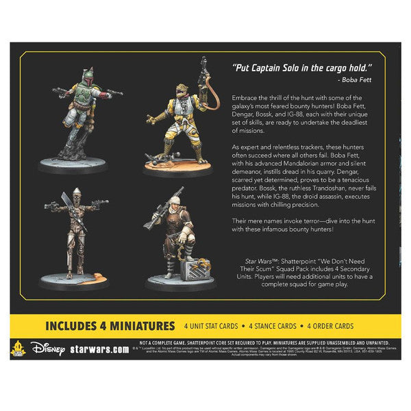 Star Wars: Shatterpoint - We Don’t Need Their Scum Unit Pack