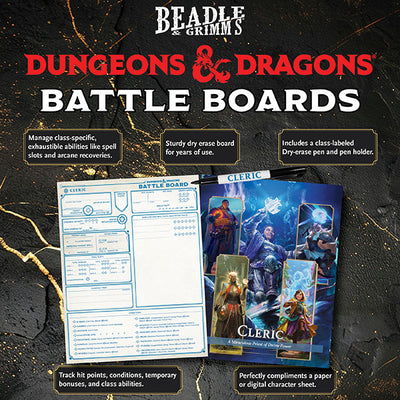 Dungeons & Dragons 5E: Battle Board - Cleric