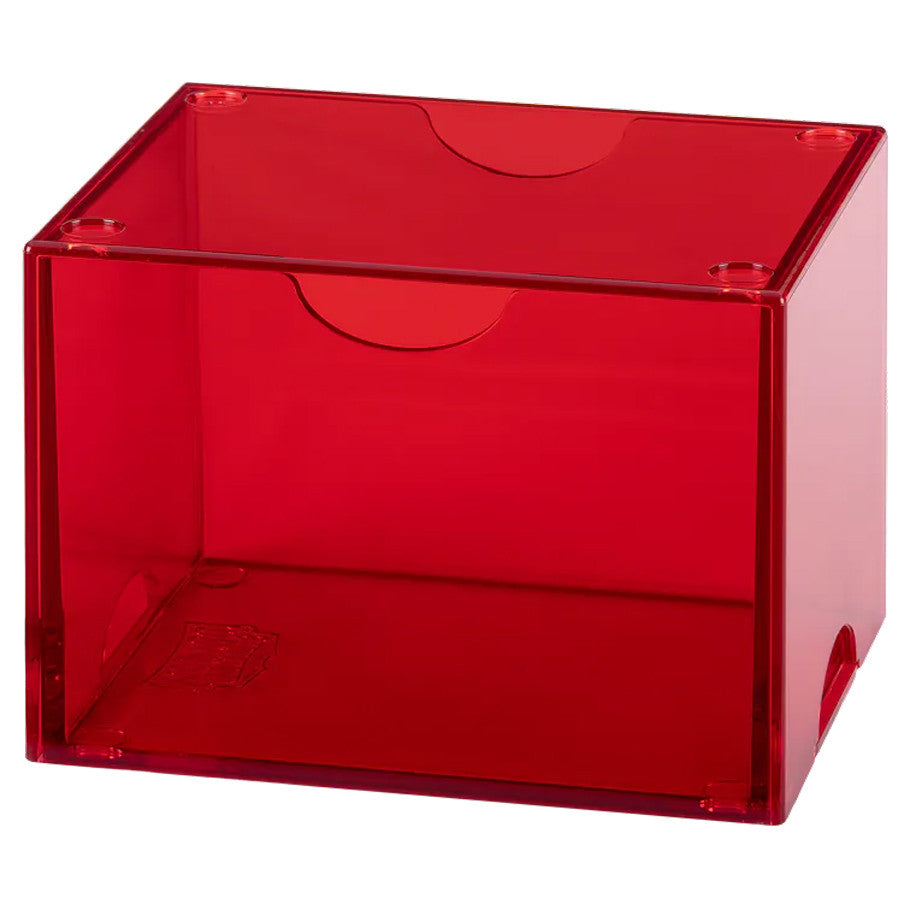 Dragon Shield: Strongbox - 100+ Clear Red