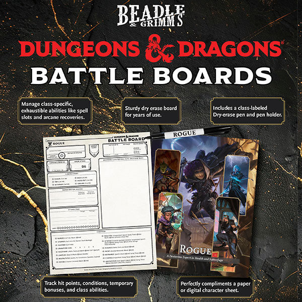 Dungeons & Dragons 5E: Battle Board - Rogue