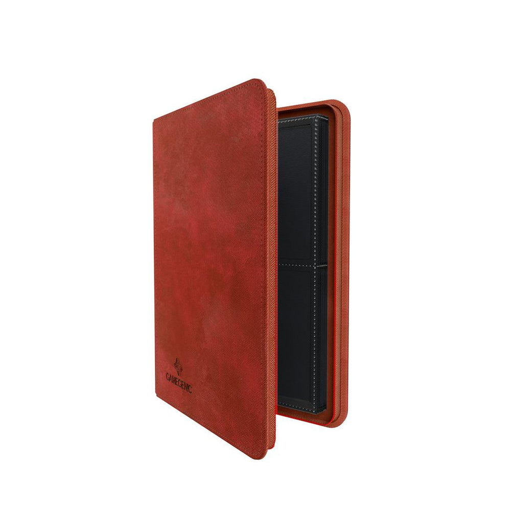 Gamegenic Binder: 8-Pocket Zip-Up Album - Red